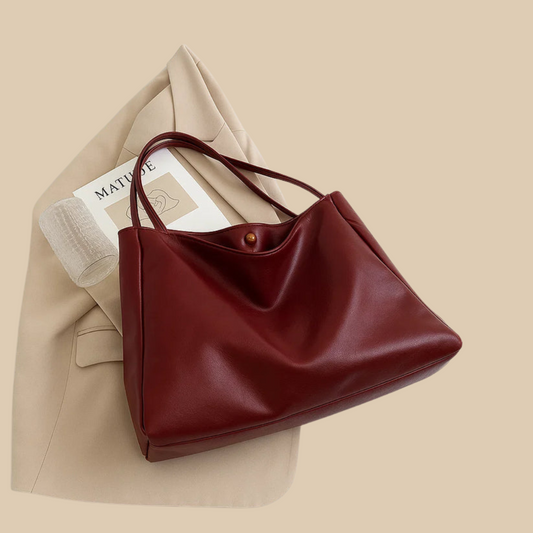 Serena | Designer Shoulder Bags for Women | Red