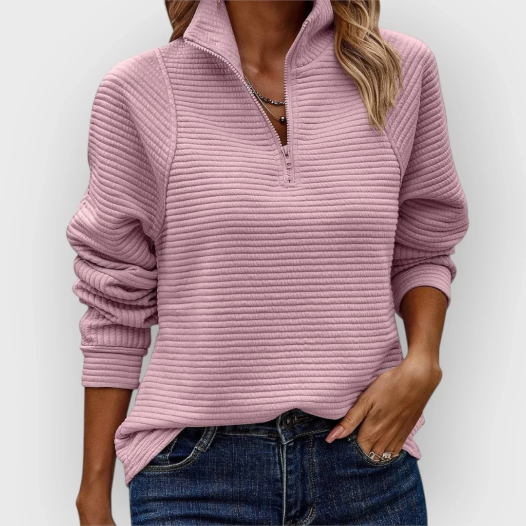 MASHA | Half-zip sweater