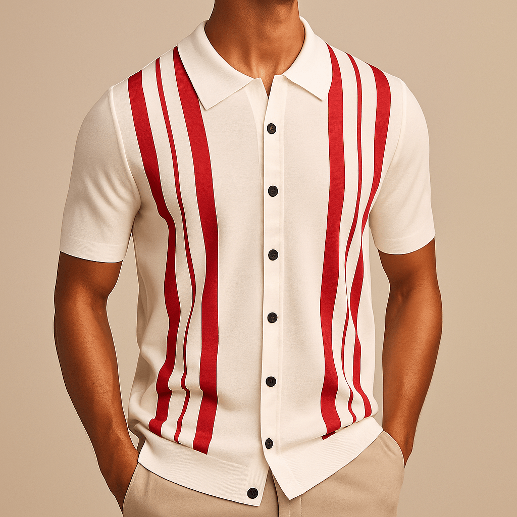 HARRISON | Striped Polo Shirt