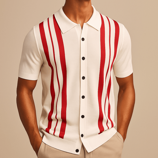 HARRISON | Striped Polo Shirt