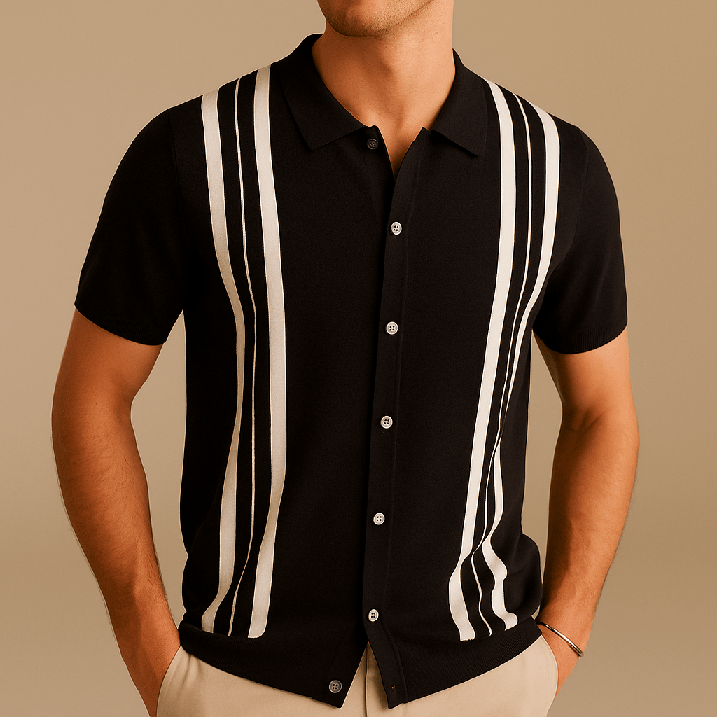 HARRISON | Striped Polo Shirt