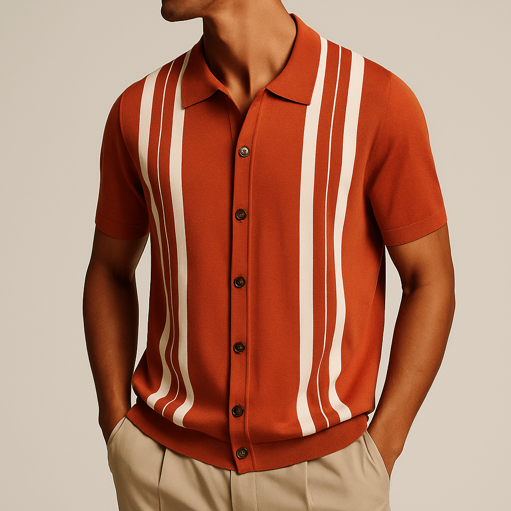 HARRISON | Striped Polo Shirt