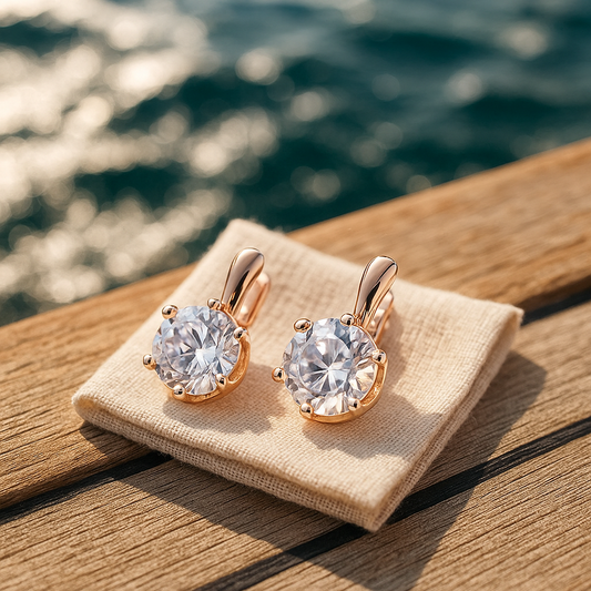 Eirene Glow Hoop Earrings