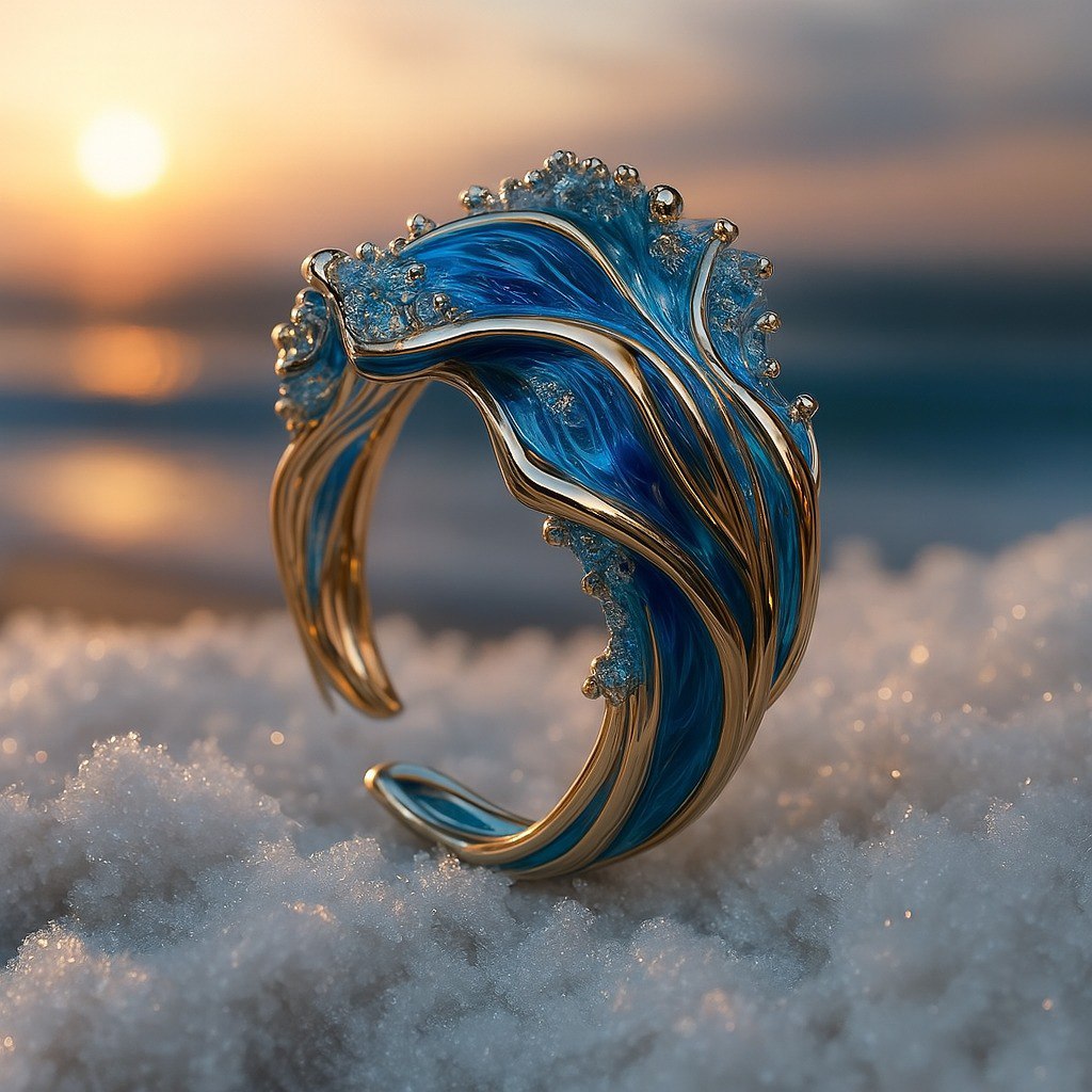 Ondine | Eternal Wave Ring
