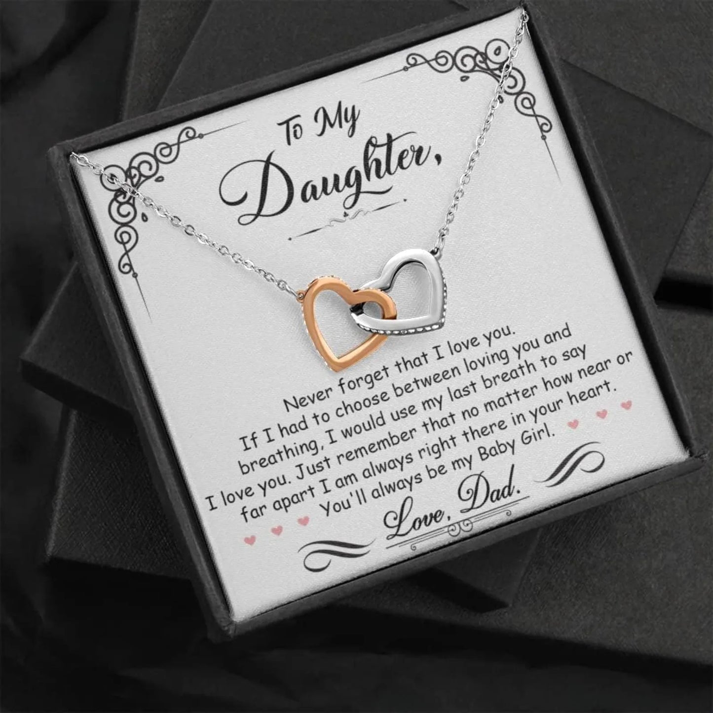 To my Daughter | Necklace In Exclusive Gift Box