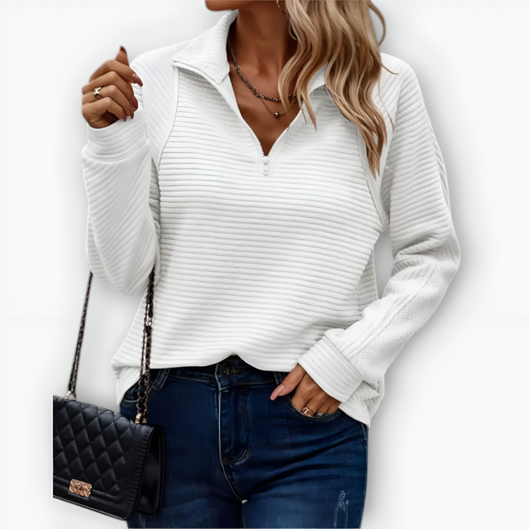 MASHA | Half-zip sweater