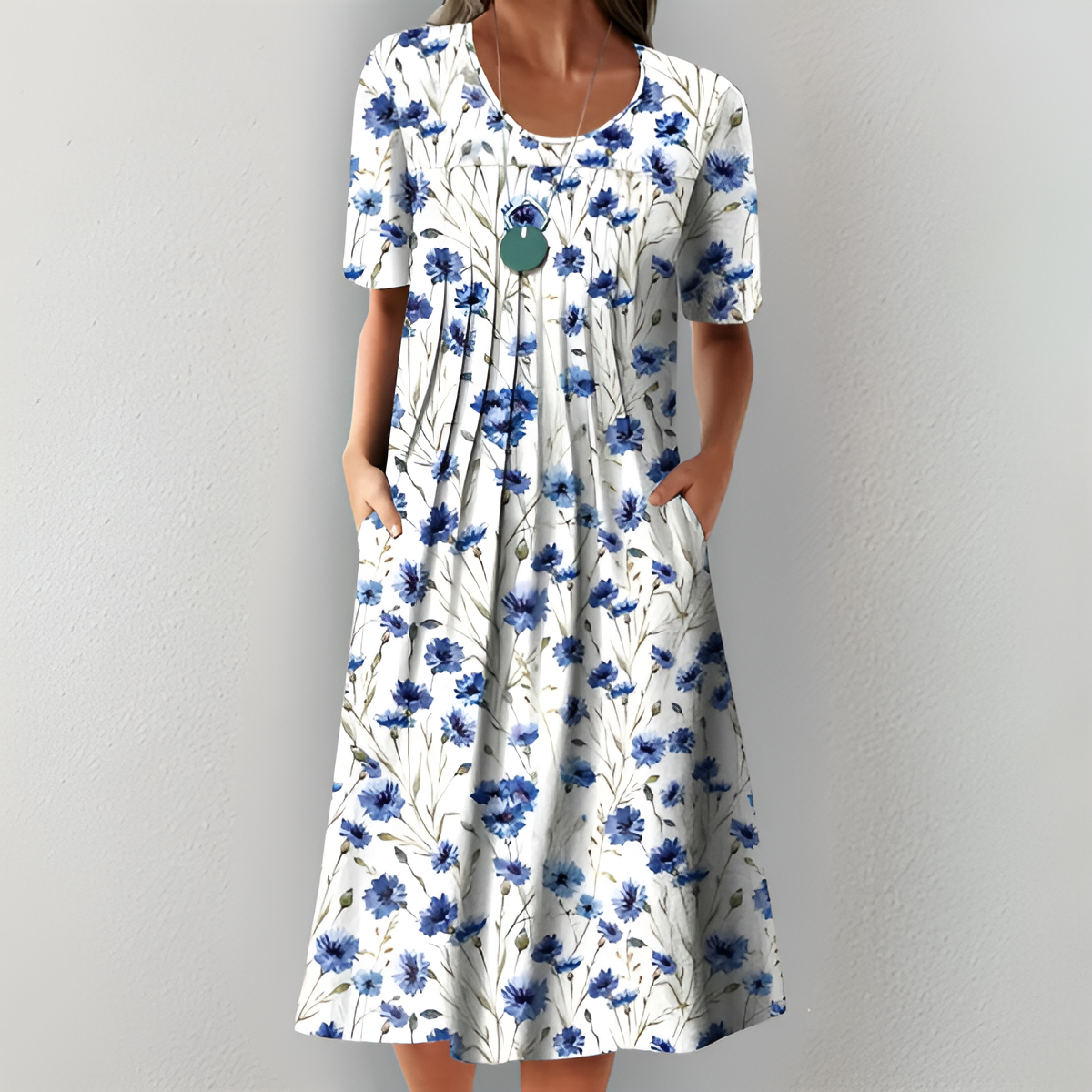Noemi | Comfortable Classic Floral Dress