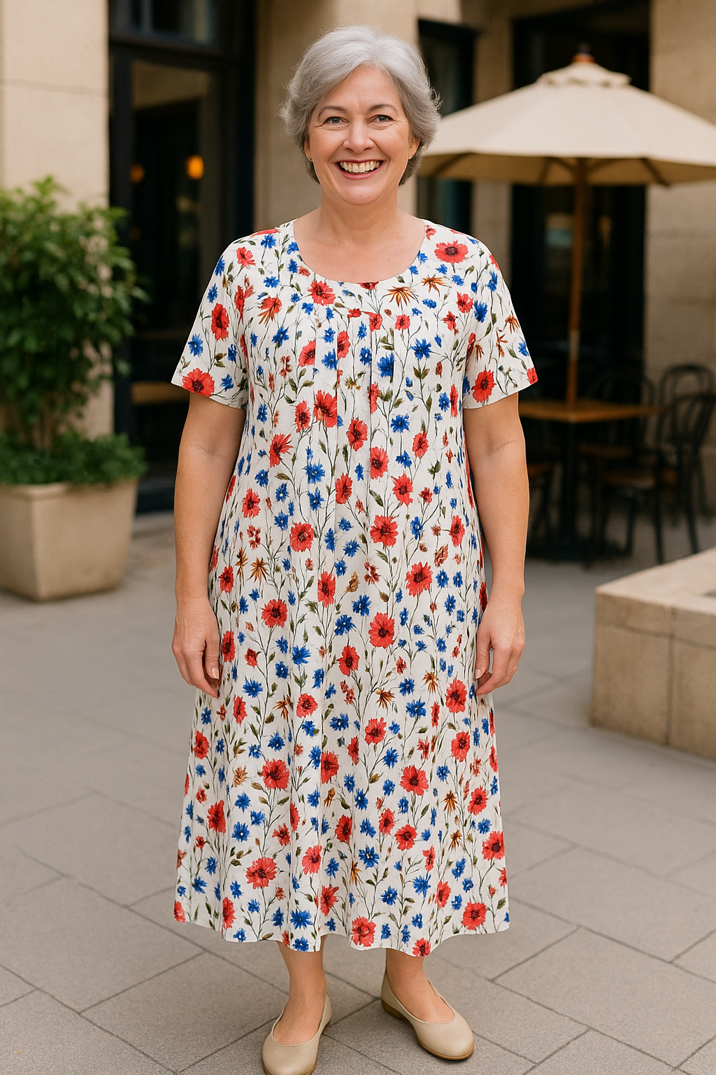 Ivryrose | Dress - Elegant Flow –Tummy-friendly design