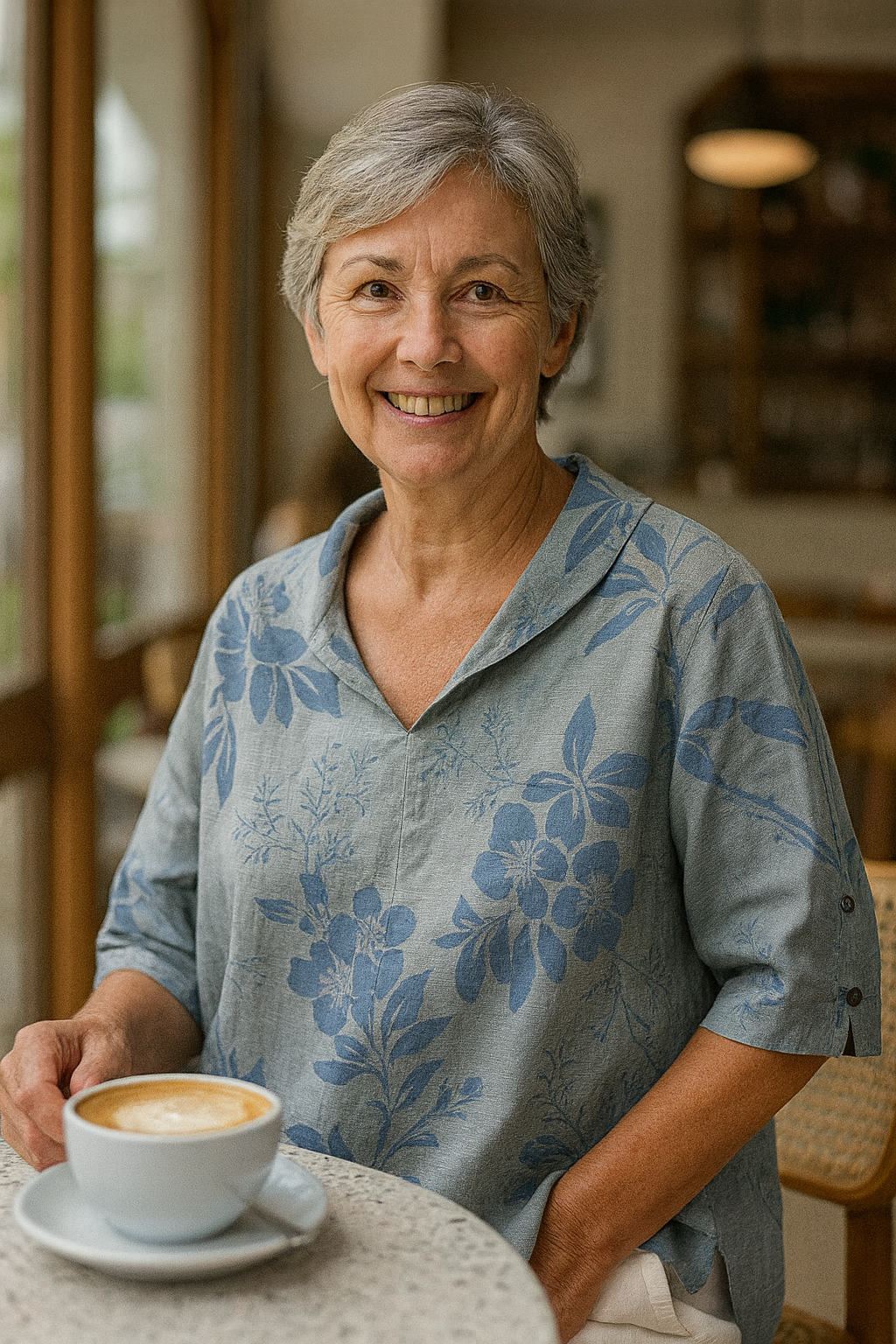 Maristelle | Bloom Blouse – Flattering Fit, Carefree Comfort