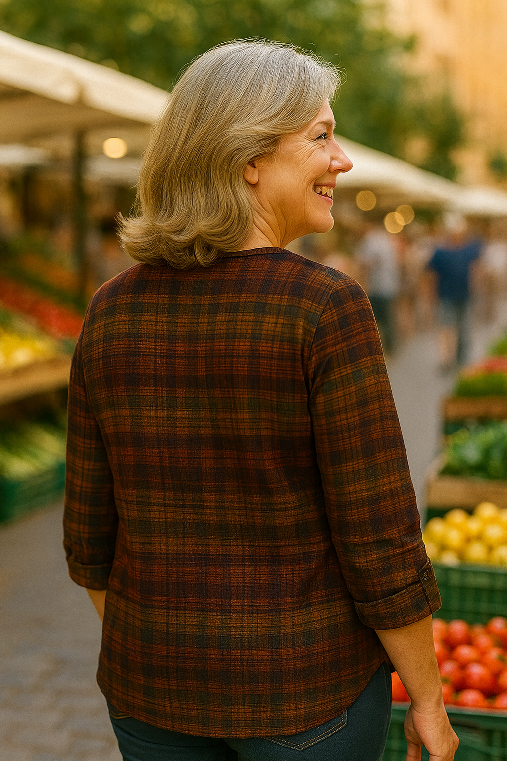 Delyse | Relaxed Elegance Blouse – Flows Beautifully, Flatters Effortlessly