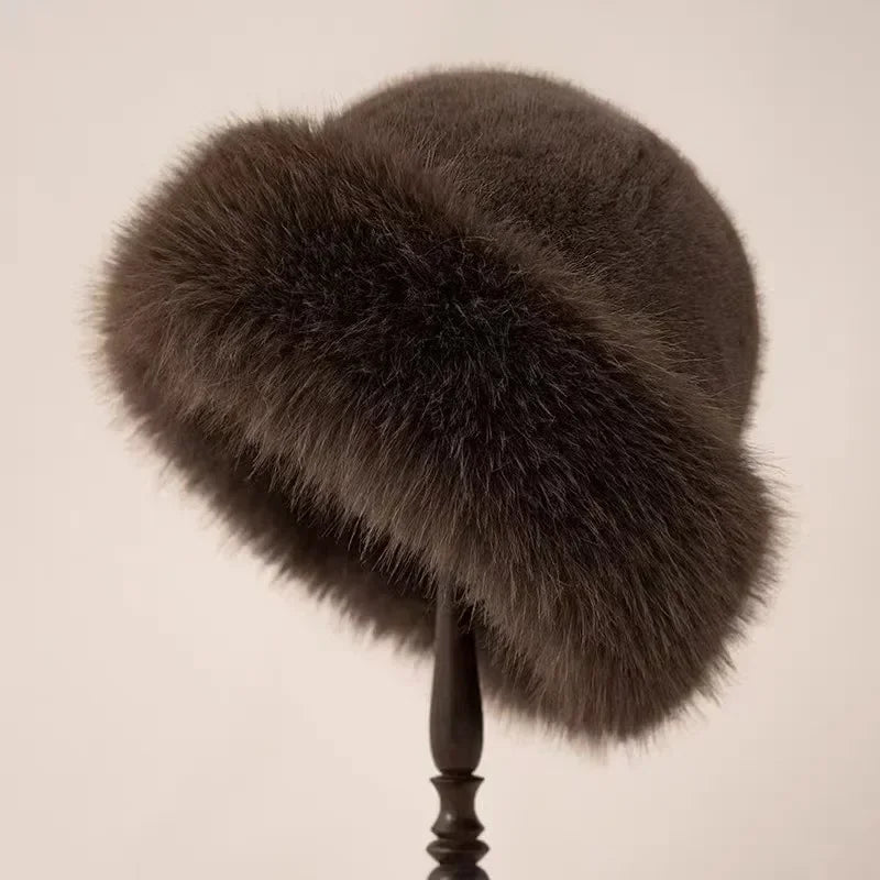 AMBER | Luxe Vegan Fur Hat