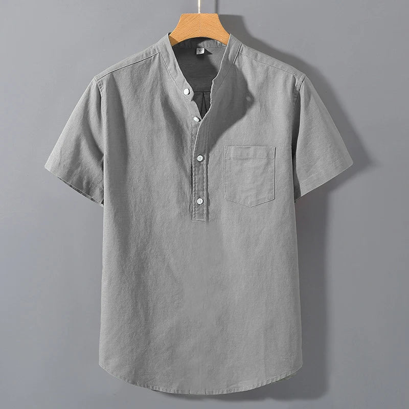 Jude | Smart Casual Stand-Up Shirt