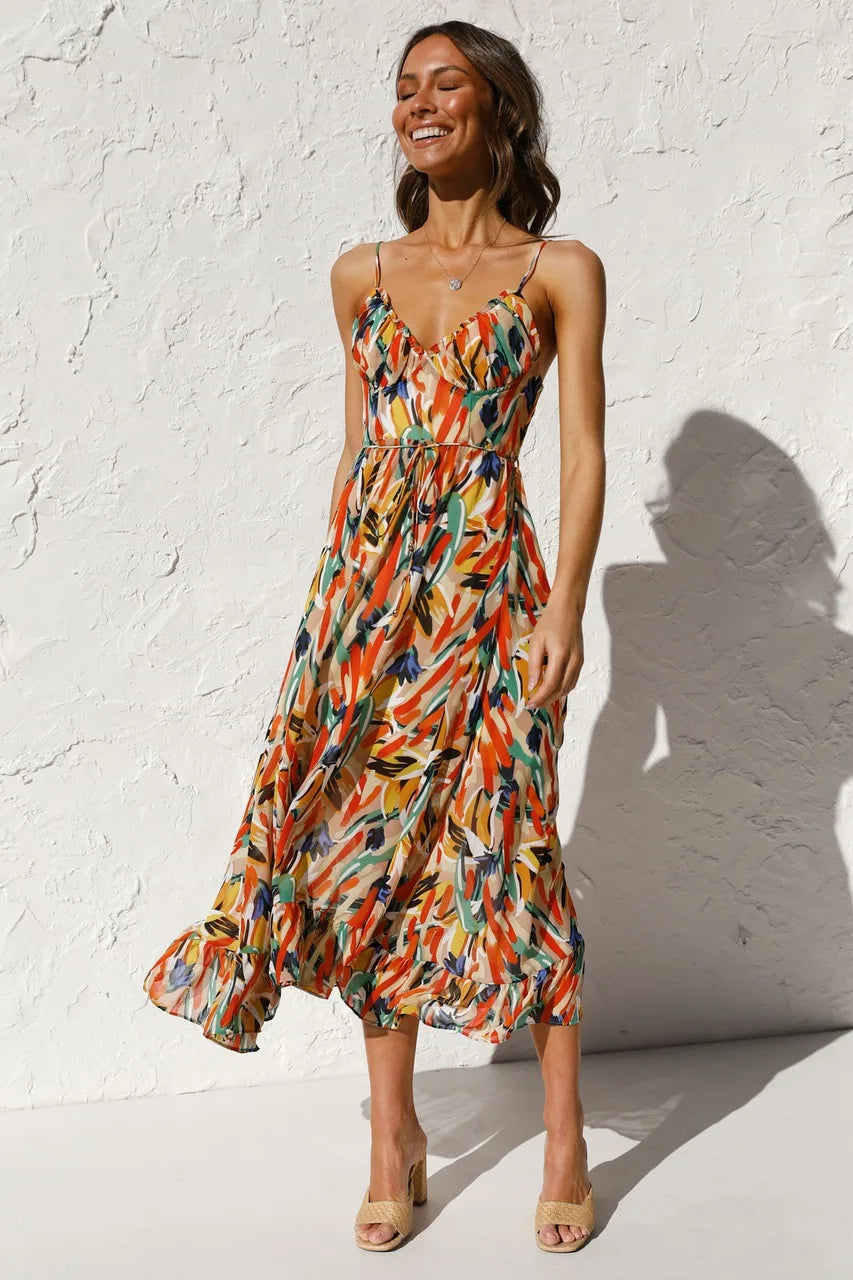 Mila | Tropical Breeze Summer Dress