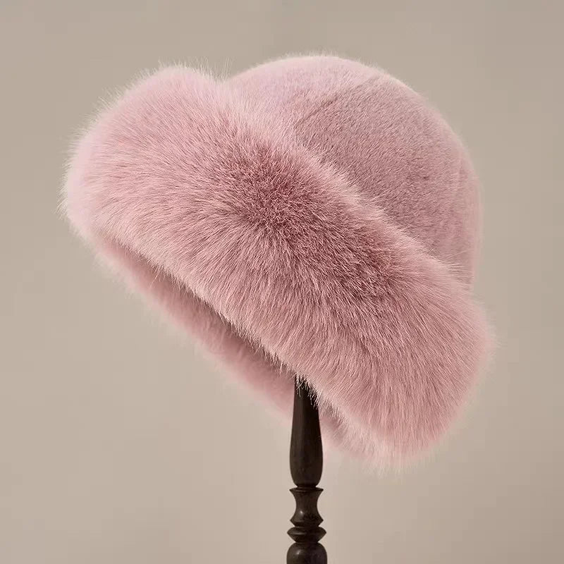 AMBER | Luxe Vegan Fur Hat
