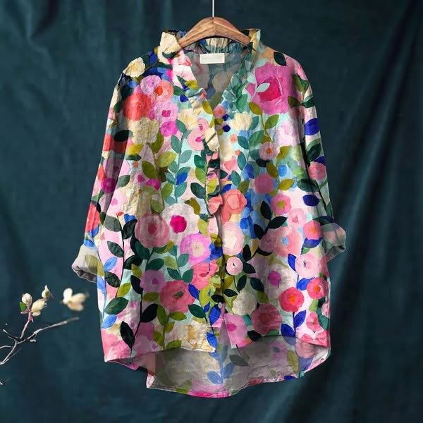 ELINE | Ruffle Blouse