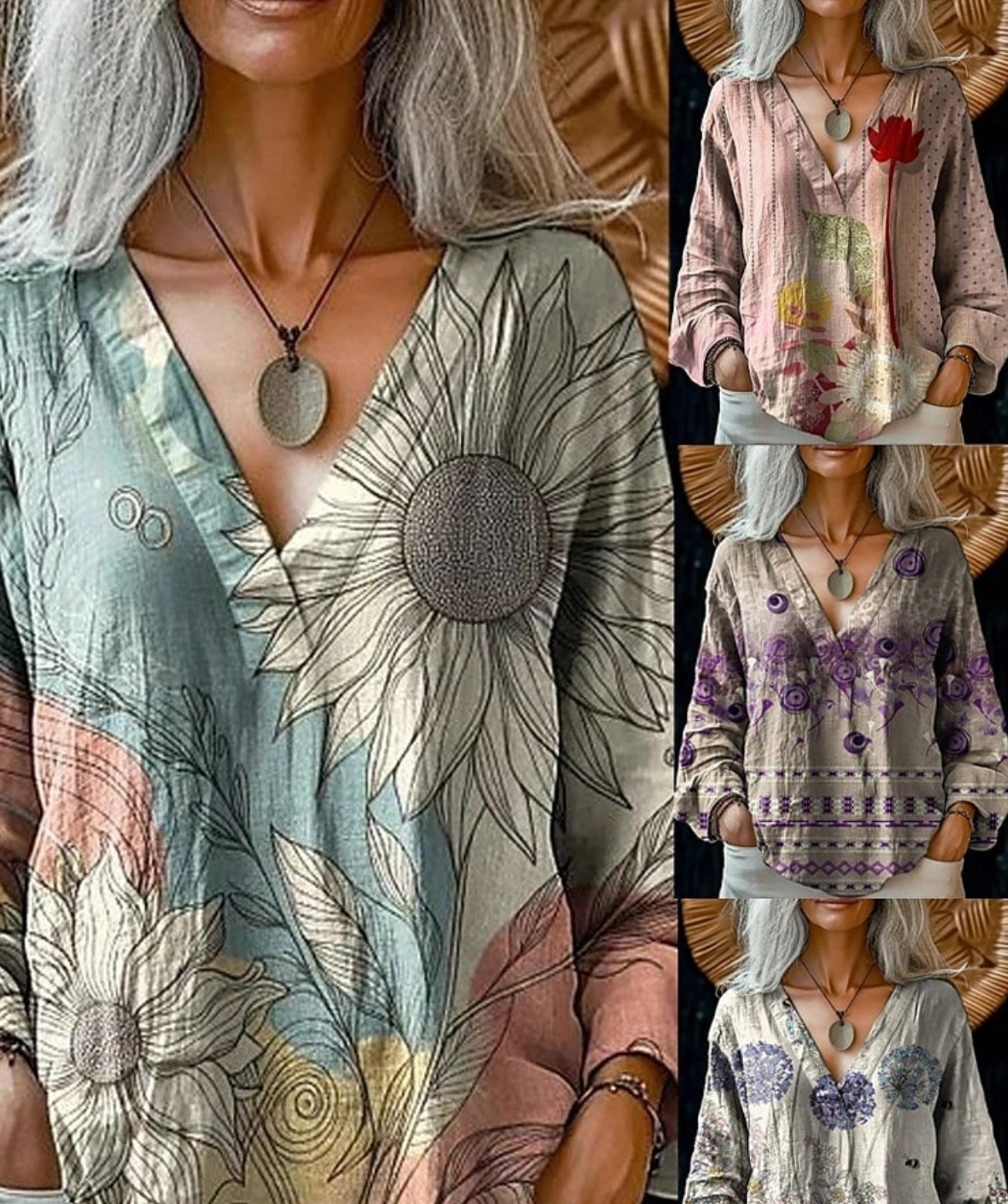 MATHILDE | Floral Breeze Top