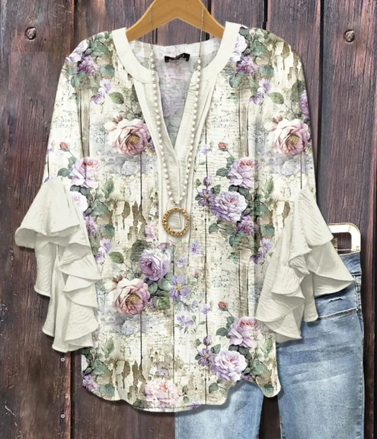 ELENORA | Whisper Ruffle Blouse