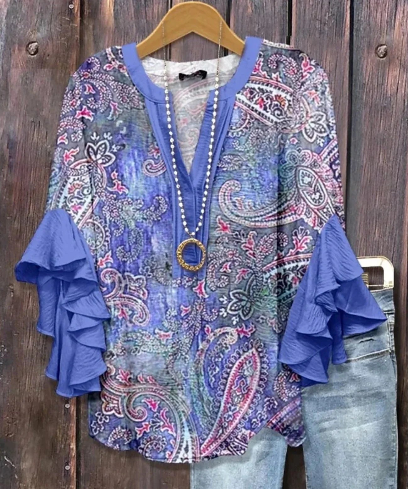 ELENORA | Whisper Ruffle Blouse