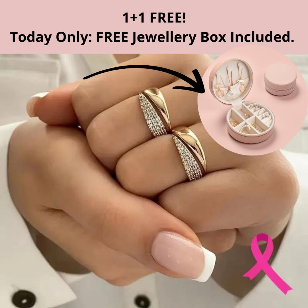 Breast Cancer Support Ring | Buy 1, Get 1 FREE