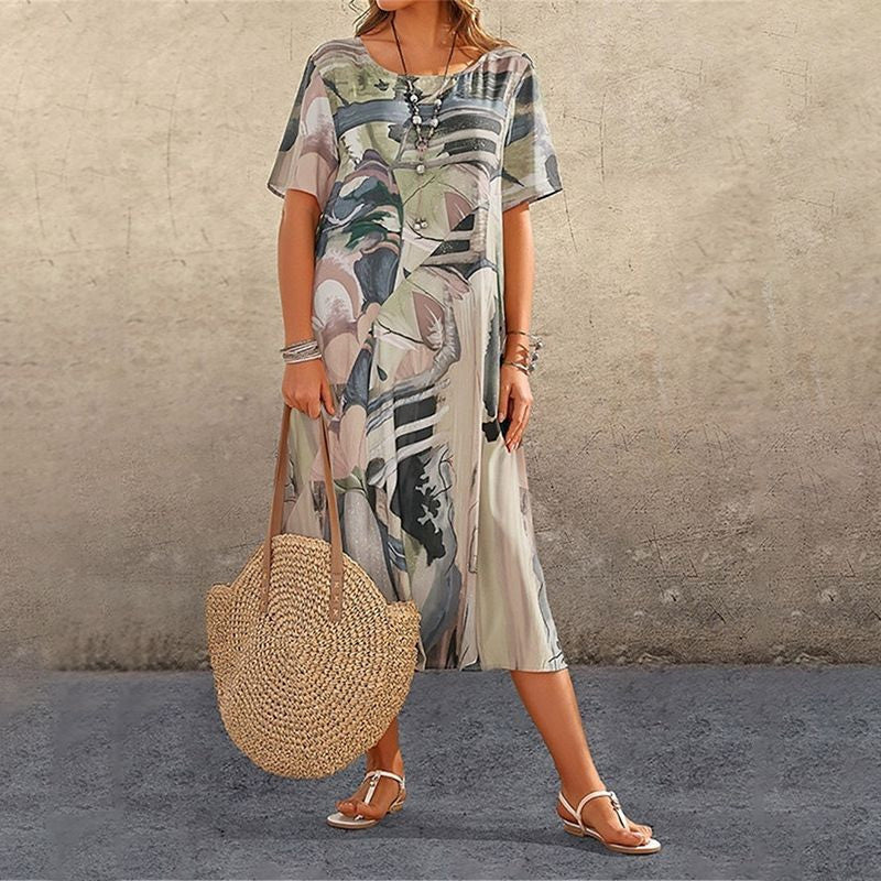 Tanya | Sun-Kissed Tropics Dress