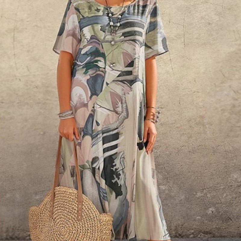 Tanya | Sun-Kissed Tropics Dress