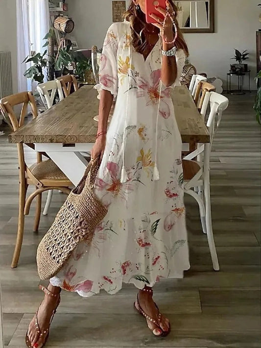 Georgie | Radiant Boho Elegance Dress