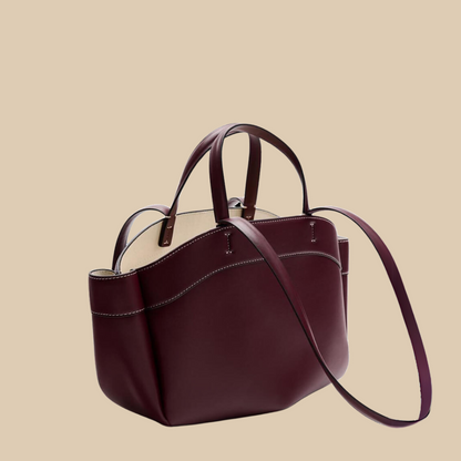 Serene | Designer Shoulder Bags for Women | Red