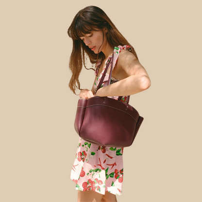 Serene | Designer Shoulder Bags for Women | Red