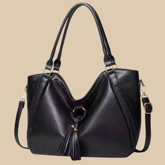 Ulanna | Black Shoulder Bag for Women | Designer