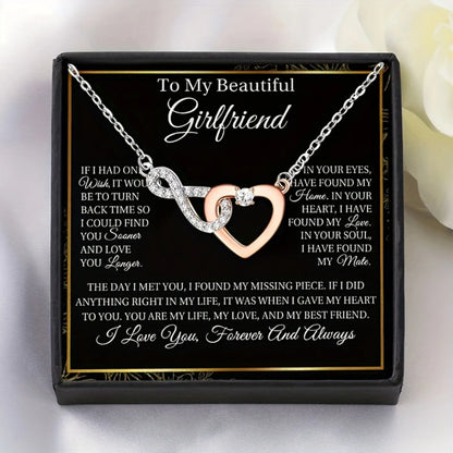 To My Beautiful Girlfriend | Necklace In Exclusive Gift Box