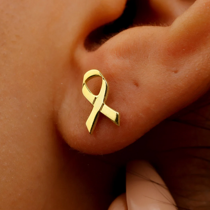 Ribbon Earrings | Breast Cancer Awareness