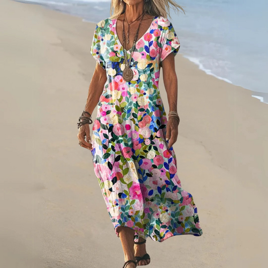 Nina | Floral Bliss Summer Dress