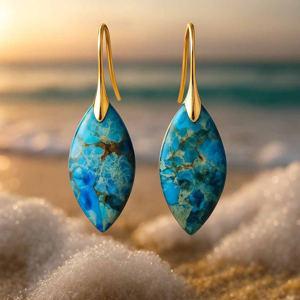 Radiant Waves Earrings