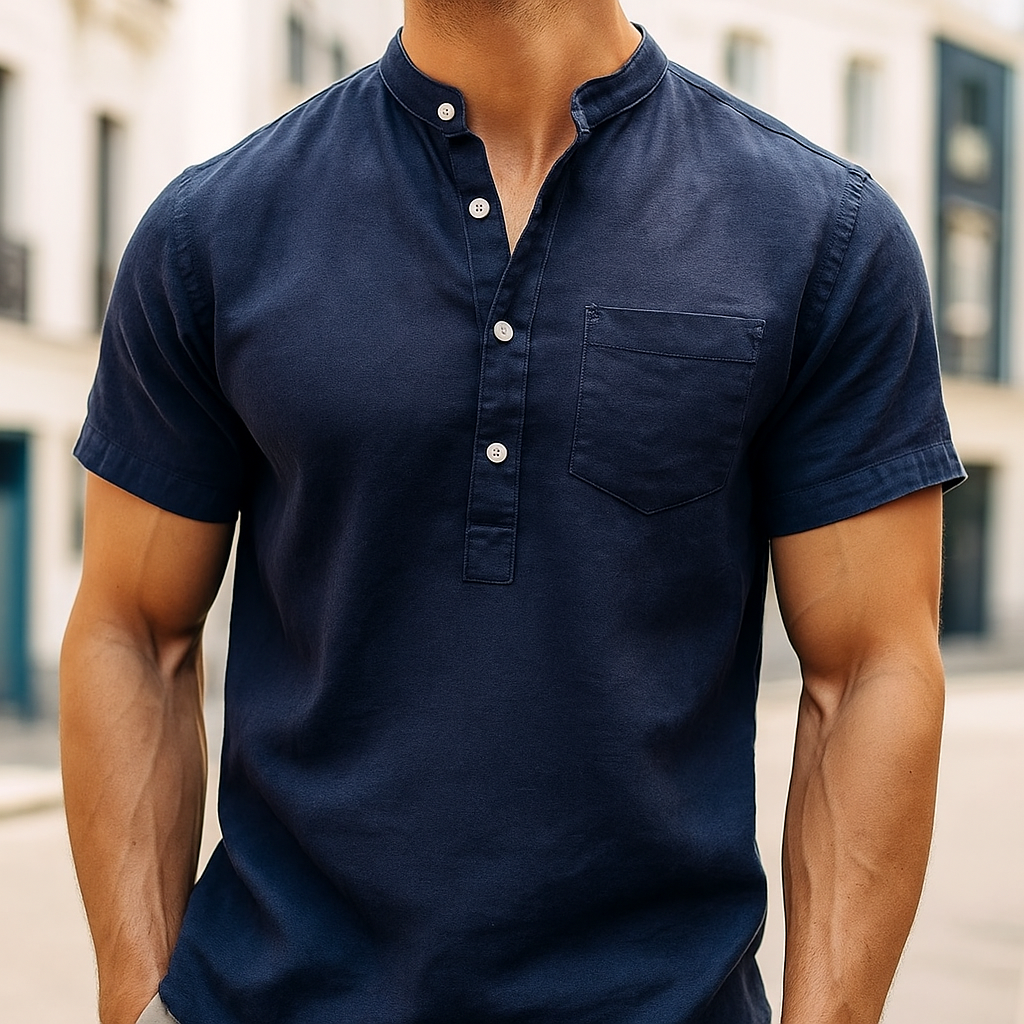 Jude | Smart Casual Stand-Up Shirt