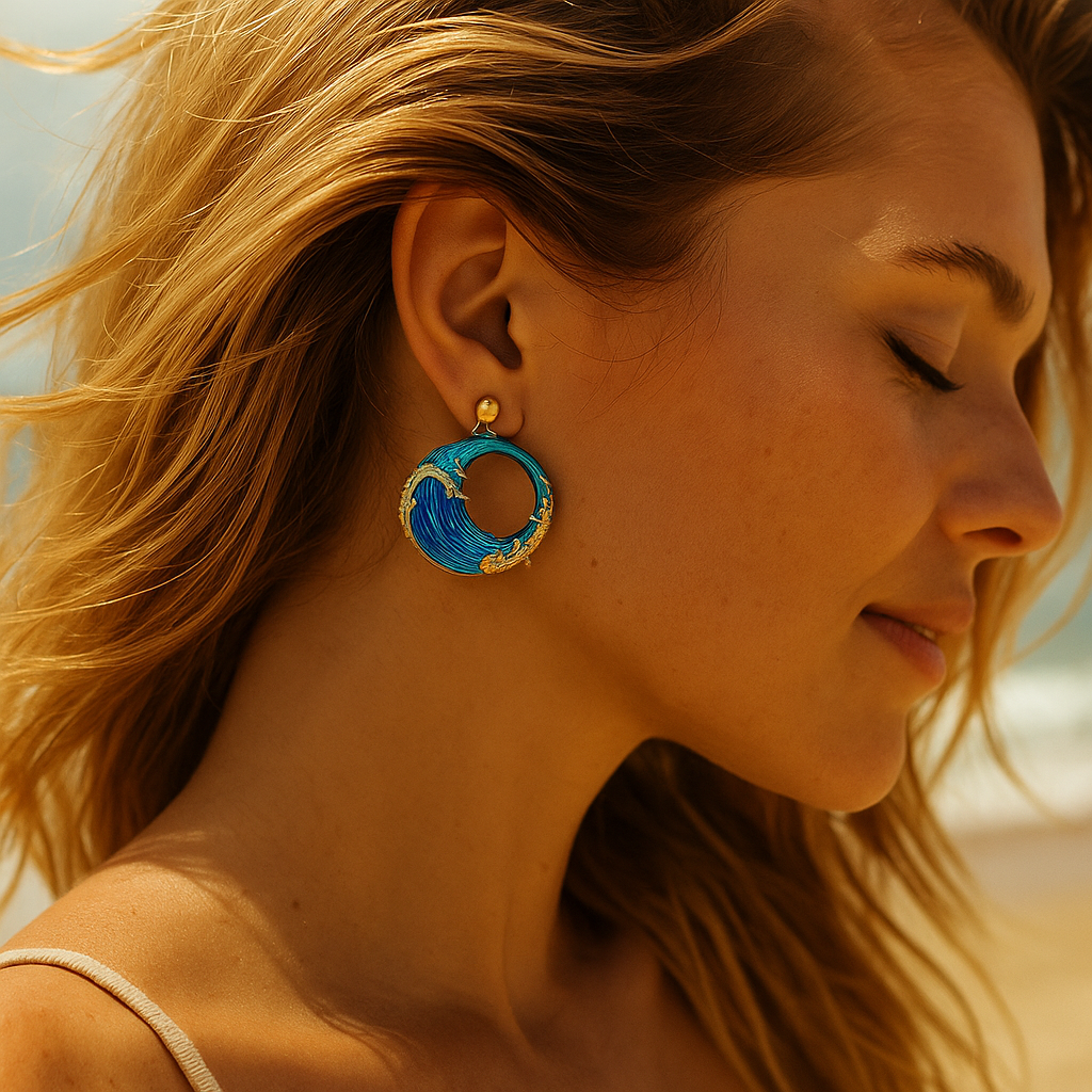 Sea View Earrings