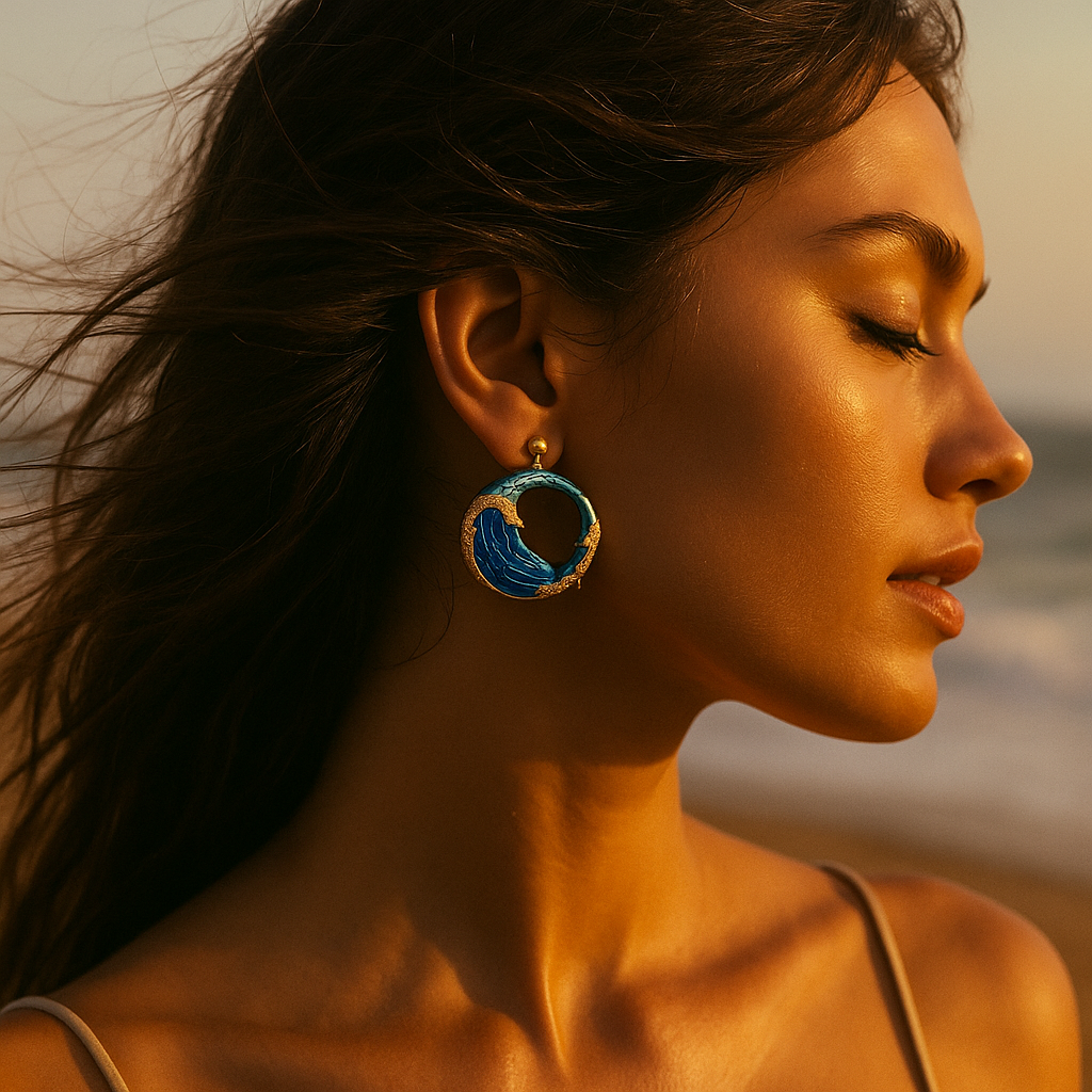 Sea View Earrings