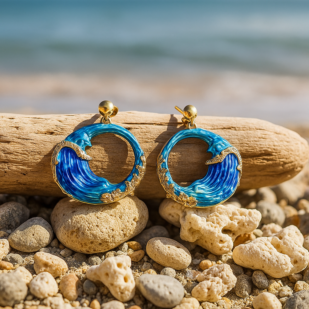 Sea View Earrings