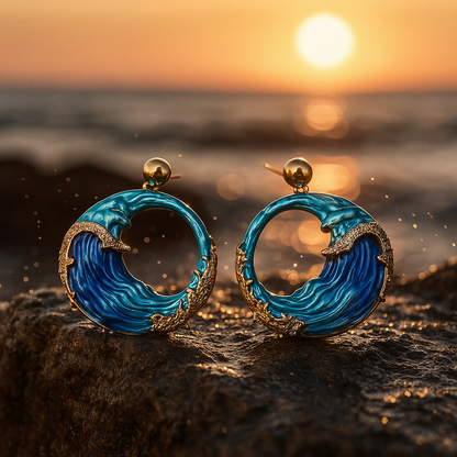 Sea View Earrings