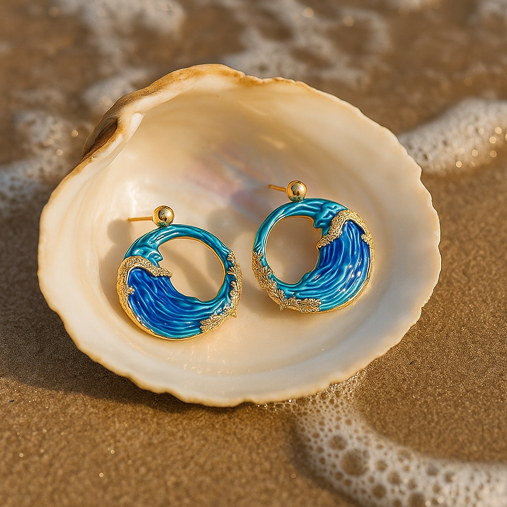 Sea View Earrings