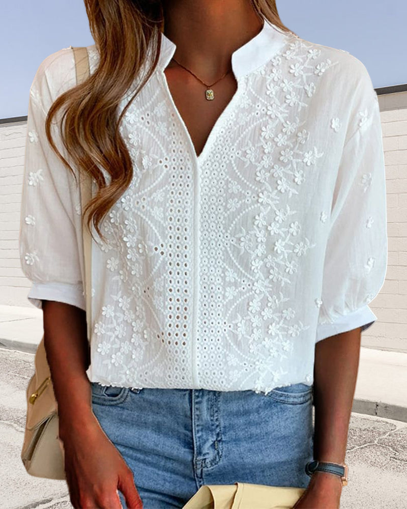 Cambria – Embroidered Blouse