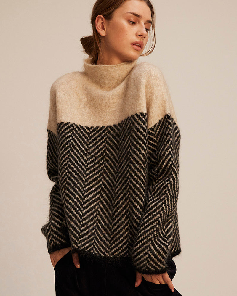 MALENE | Turtleneck Knitwear