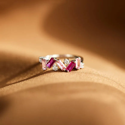 Breast Cancer Pink Diamond Ring | Buy 1, Get 1 FREE