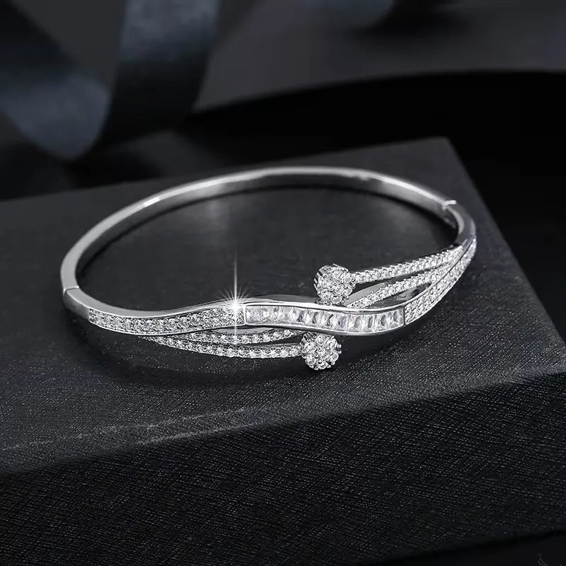 Breast Cancer Support Sparkle Bracelets | Get 1+1 Free
