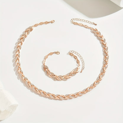 Fish Tail Set (Bracelet + Necklace)