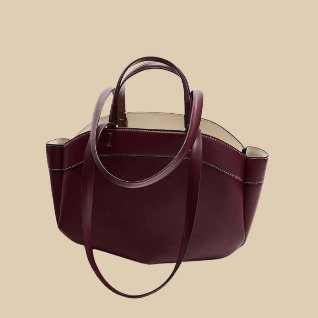 Serene | Designer Shoulder Bags for Women | Red