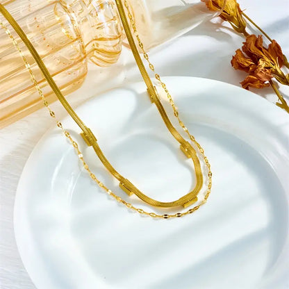 Sorella Gem Double Necklace