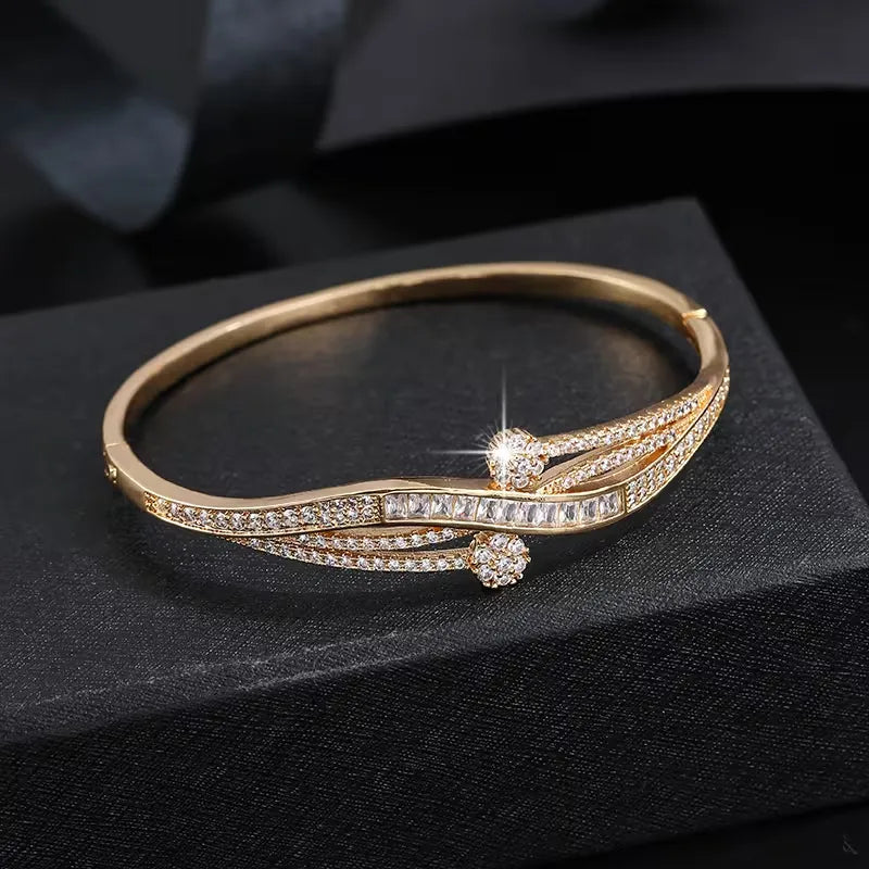 Breast Cancer Support Sparkle Bracelets | Get 1+1 Free