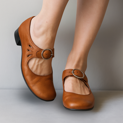 Lily | Orthopaedic Leather Flats