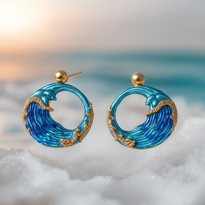 Sea View Earrings