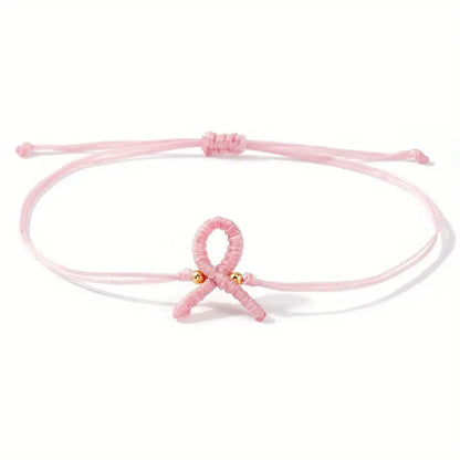 Beaded Ribbon Bracelet | Support Breast Cancer Get 1+1 Free!